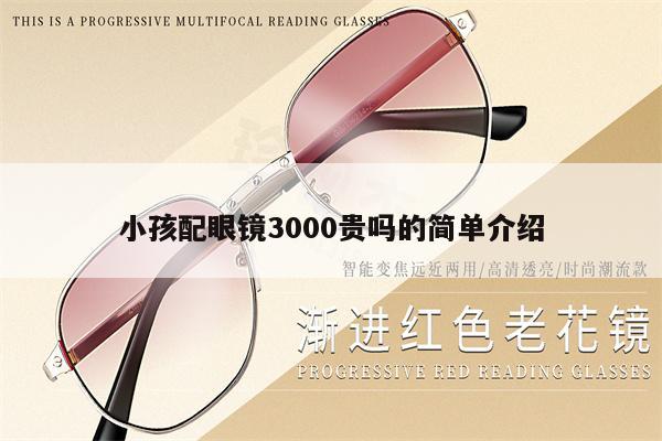 小孩配眼鏡3000貴嗎的簡(jiǎn)單介紹