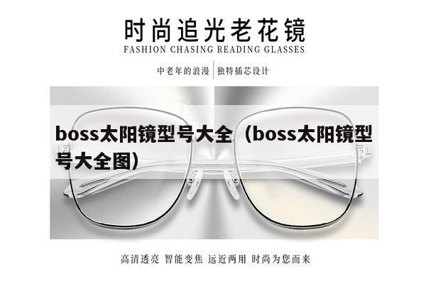 boss太陽鏡型號大全（boss太陽鏡型號大全圖） 第1張