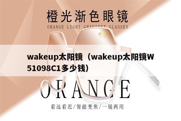 wakeup太陽(yáng)鏡（wakeup太陽(yáng)鏡W51098C1多少錢(qián)） 第1張