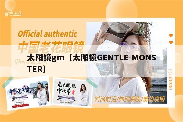 太陽鏡gm（太陽鏡GENTLE MONSTER） 第1張